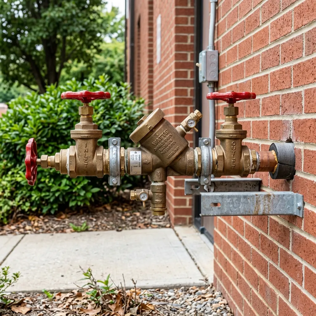 Backflow Prevention Plumber in Chums Corner, MI